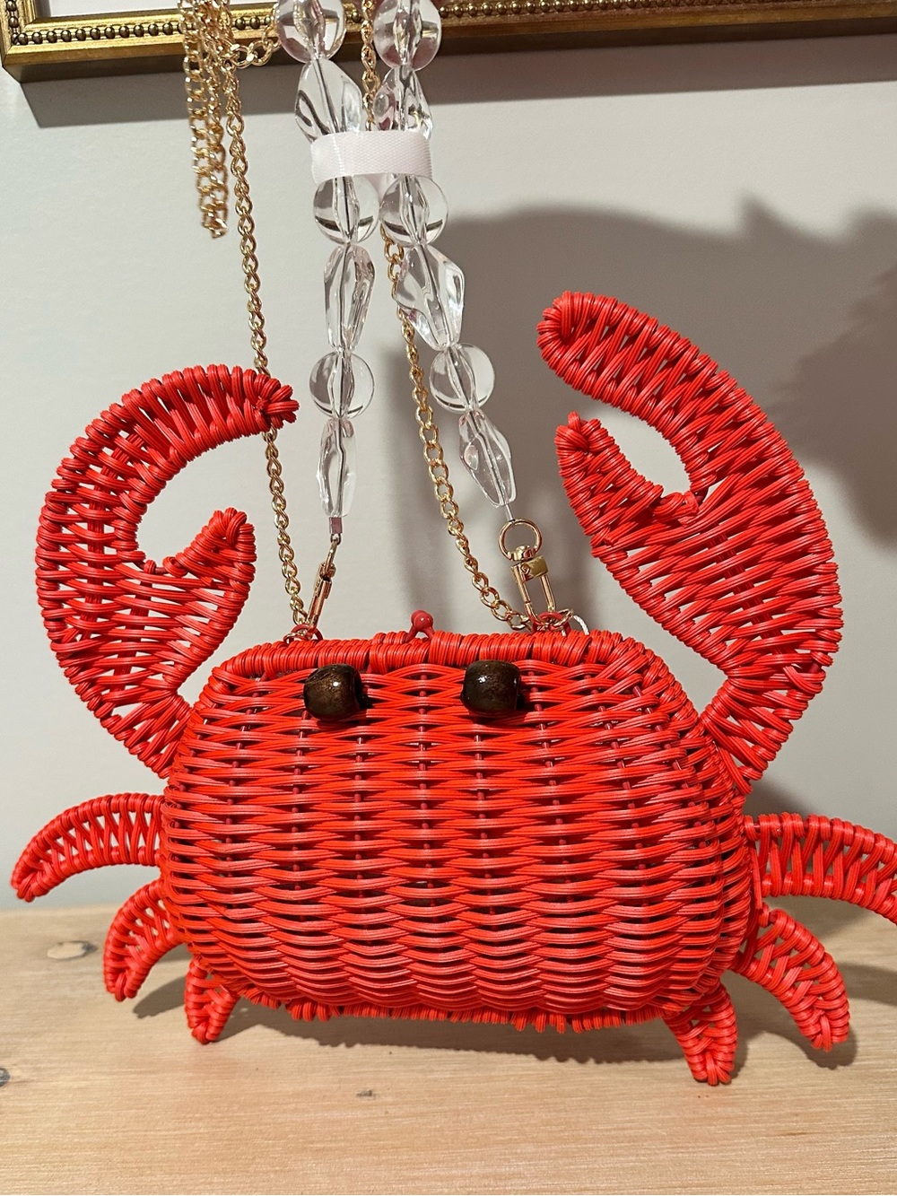 Tommy Bahama - crab purse crossbody/clutch - NWT